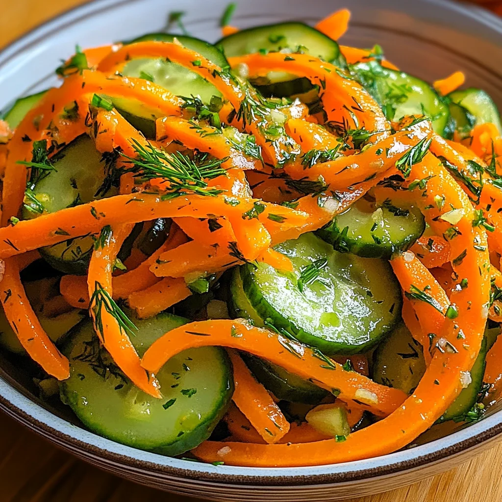 Cucumber Carrot Salad