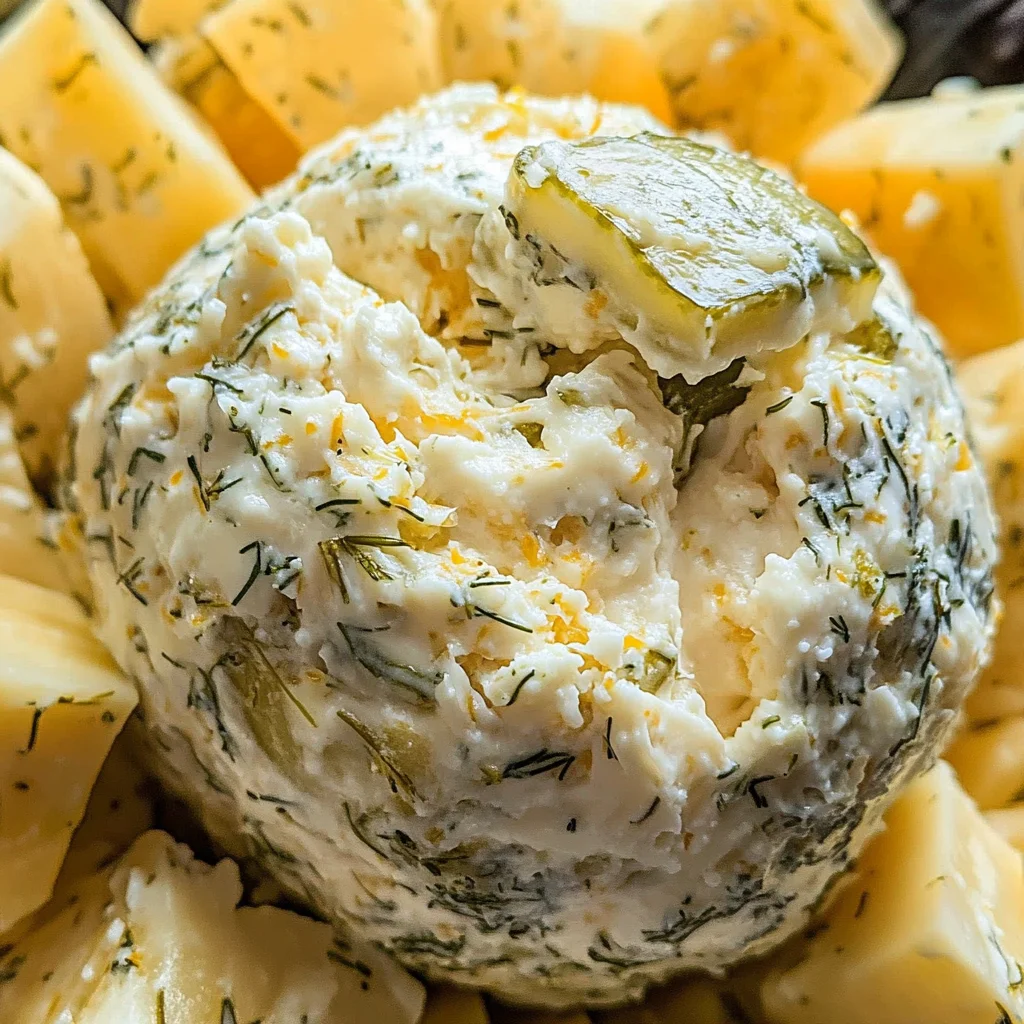 Dill Pickle Cheese Ball Recipe