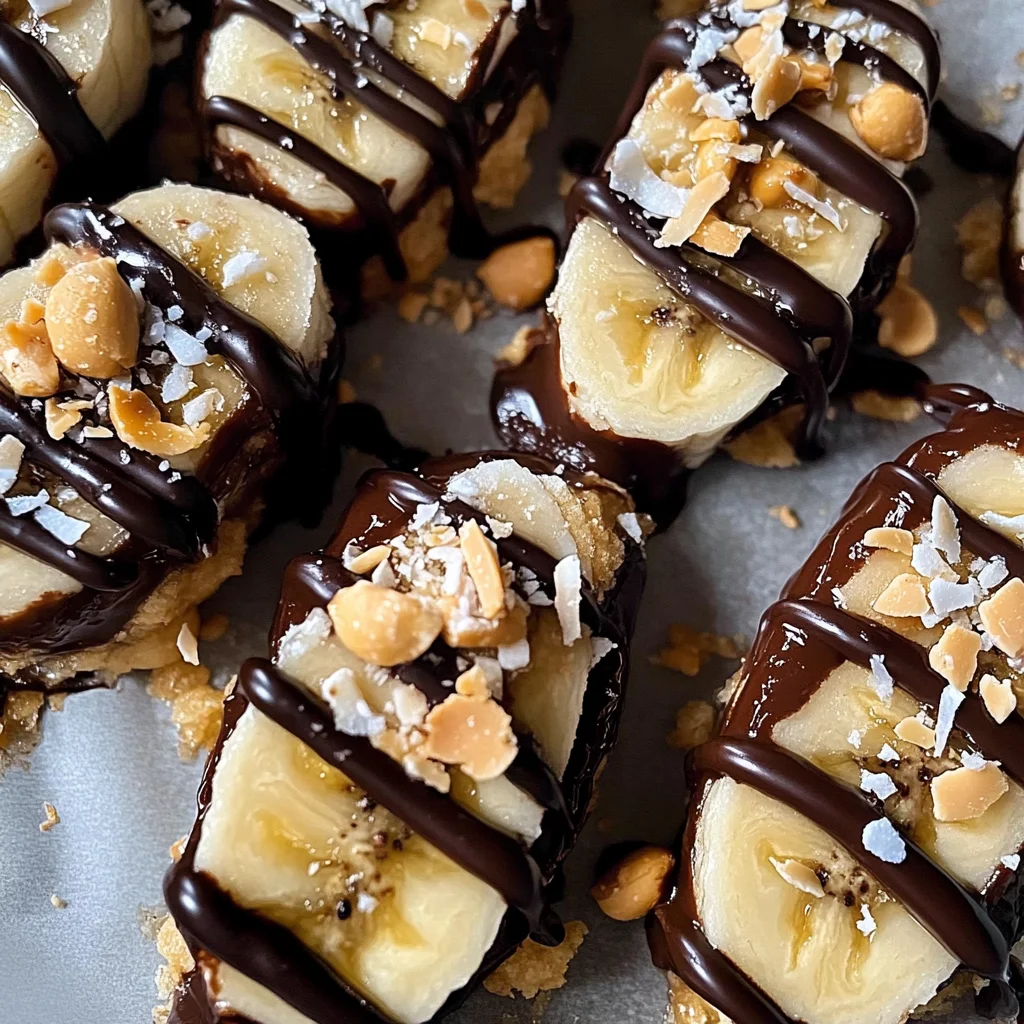 Frozen Banana Snacks
