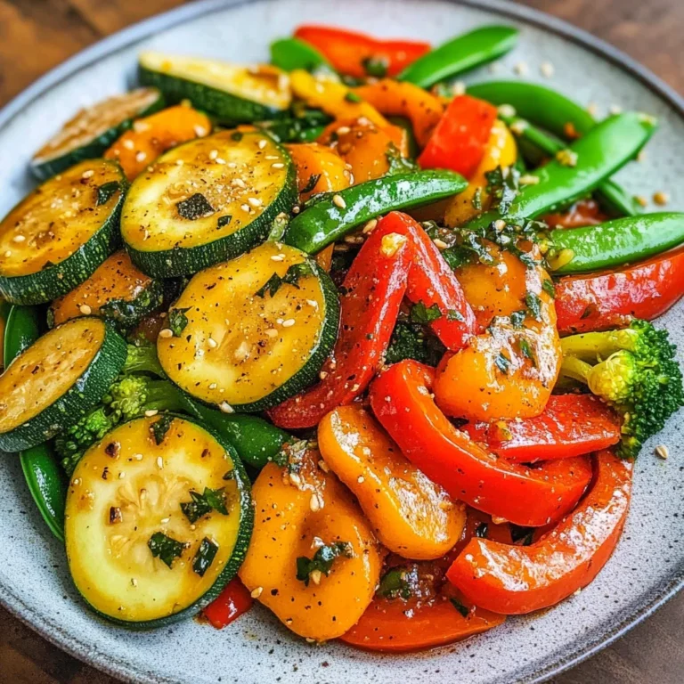 Healthy Sautéed Vegetables – Quick, Flavorful & Nutritious Side