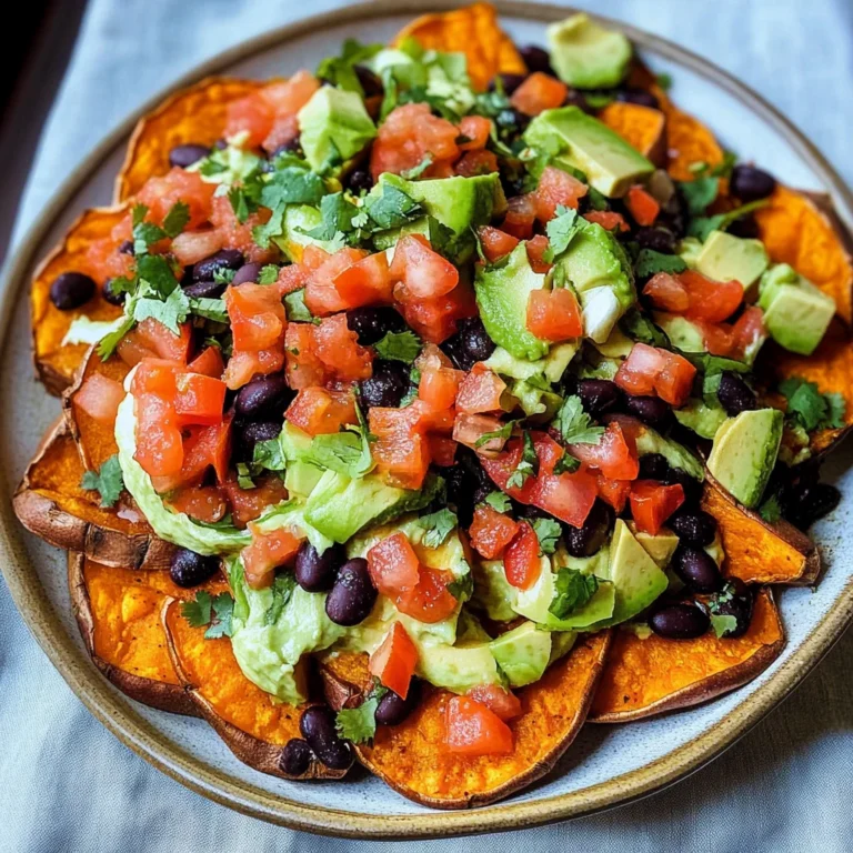 Incredible Loaded Sweet Potato Nachos