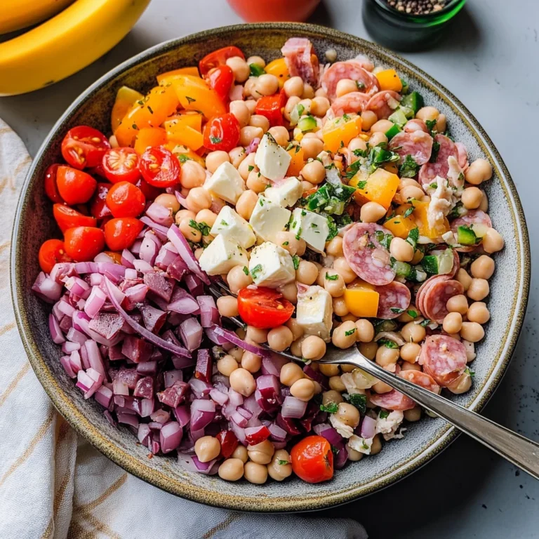 Italian Grinder Bean Salad
