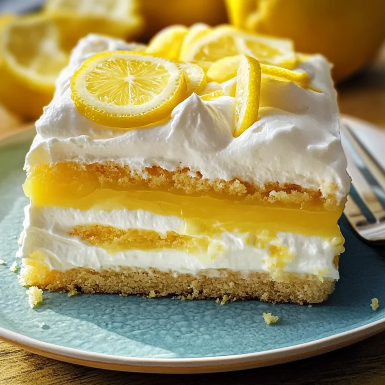 Lemon Lush Cake