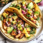 One-Pan Chicken and Pineapple Tacos