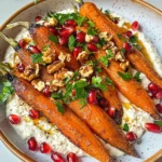Roasted Carrots with Vegan Ricotta