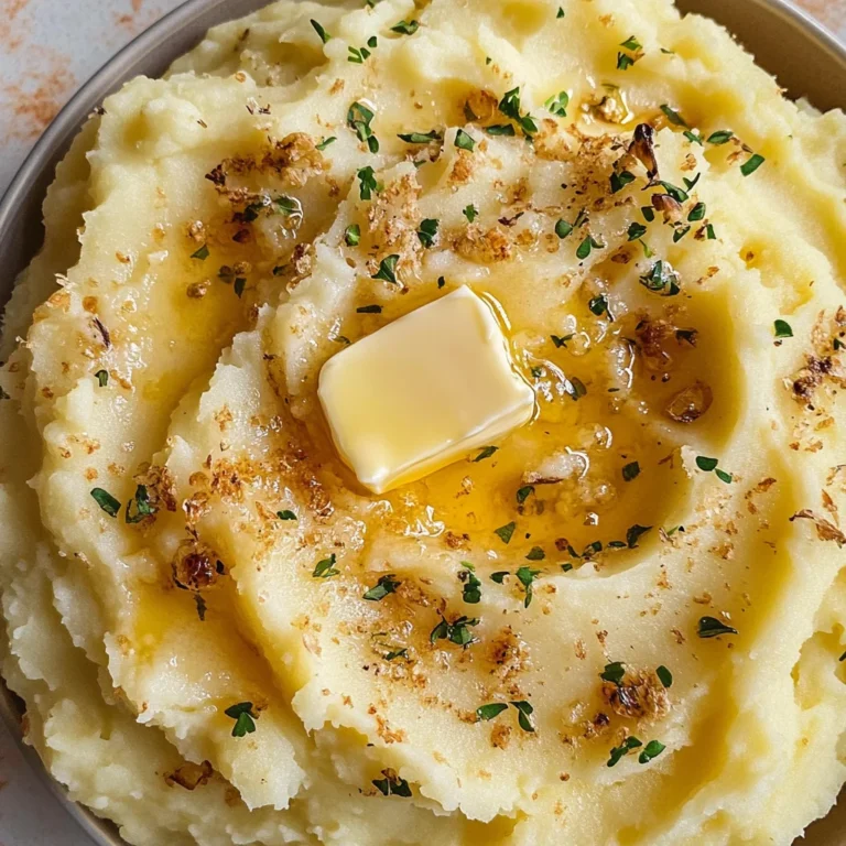 Roasted Garlic Mashed Potatoes