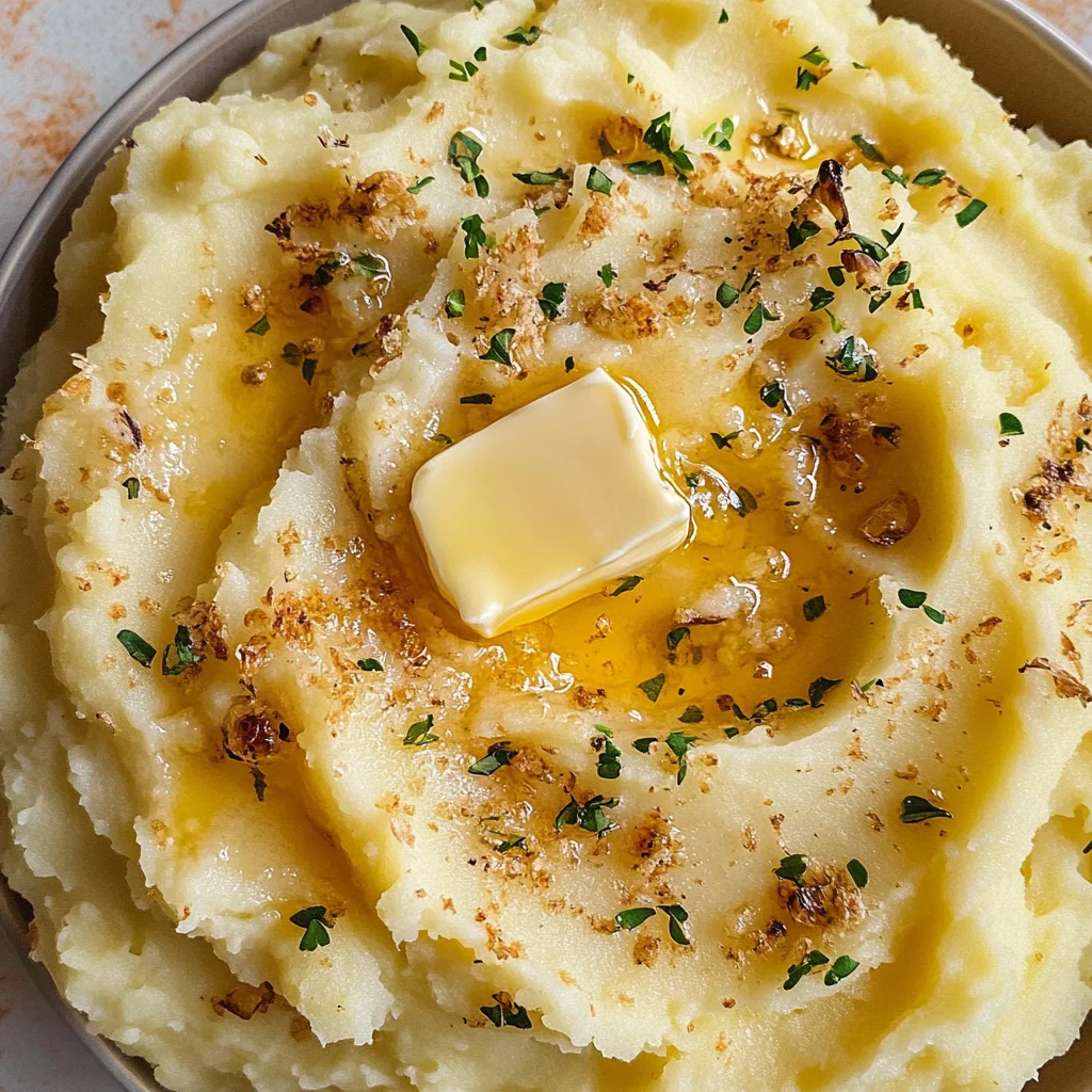 Roasted Garlic Mashed Potatoes