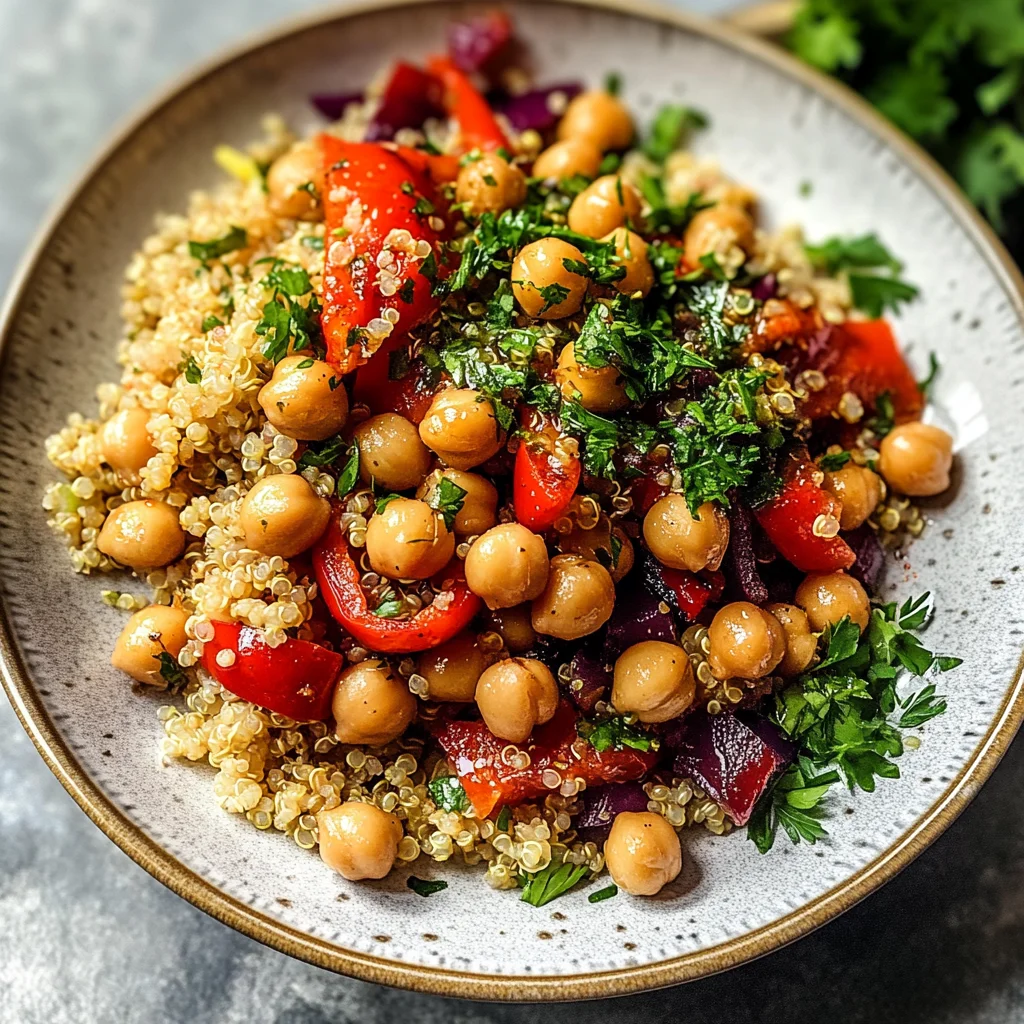 Roasted Red Pepper Salad