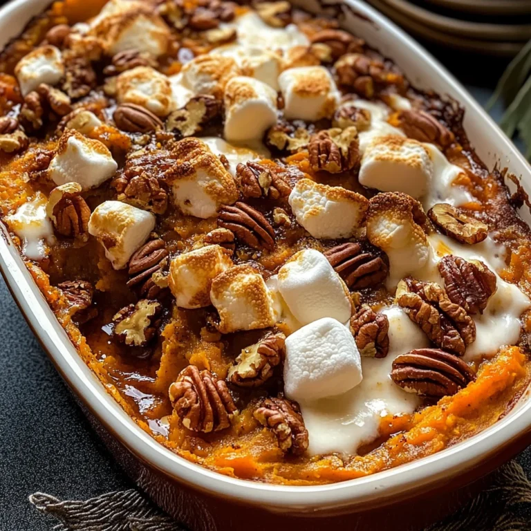 Southern Maple Sweet Potato Casserole