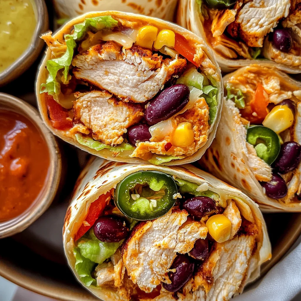 Southwest Chicken Wrap