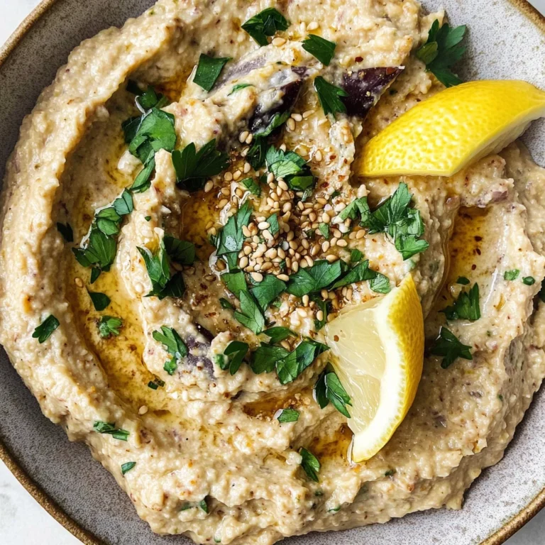 Vegan Baba Ganoush Lebanese Recipe
