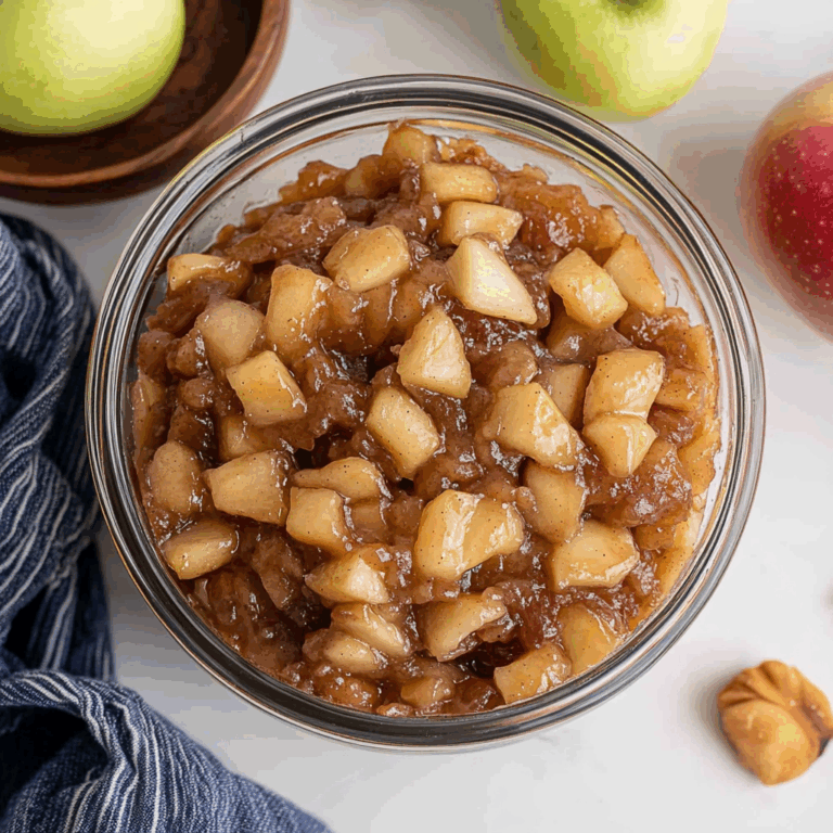 Homemade Apple Pie Filling