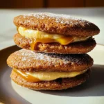 Apple Cider Whoopie Pie Cookies with Caramel
