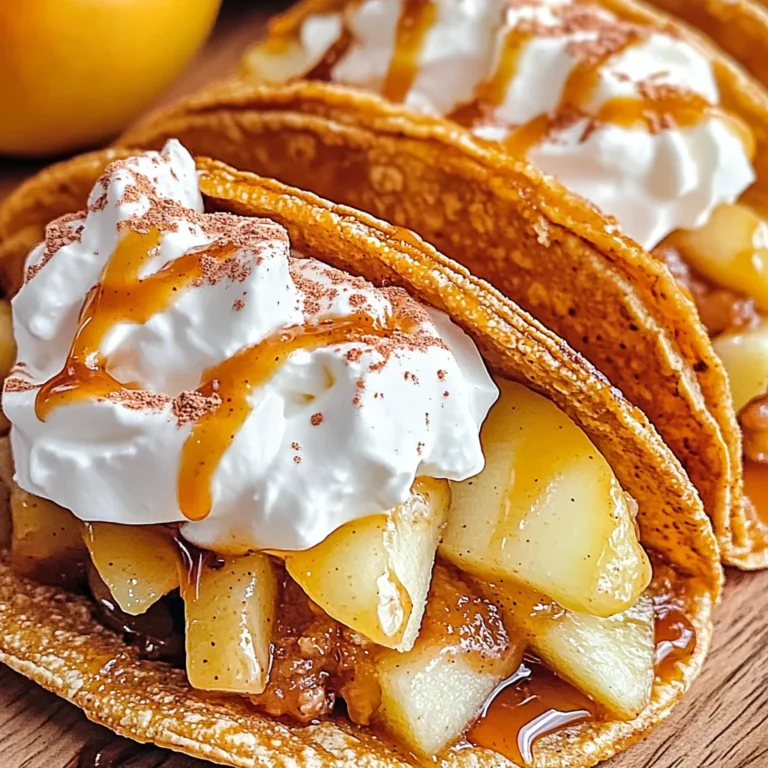 Apple Pie Tacos