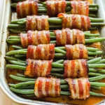 Bacon-Wrapped Green Bean Bundles recipe