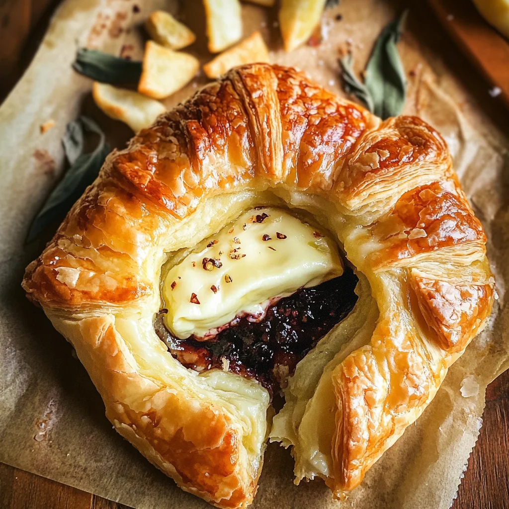 Baked Brie in Puff Pastry