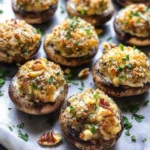 Best Christmas Stuffed Mushrooms