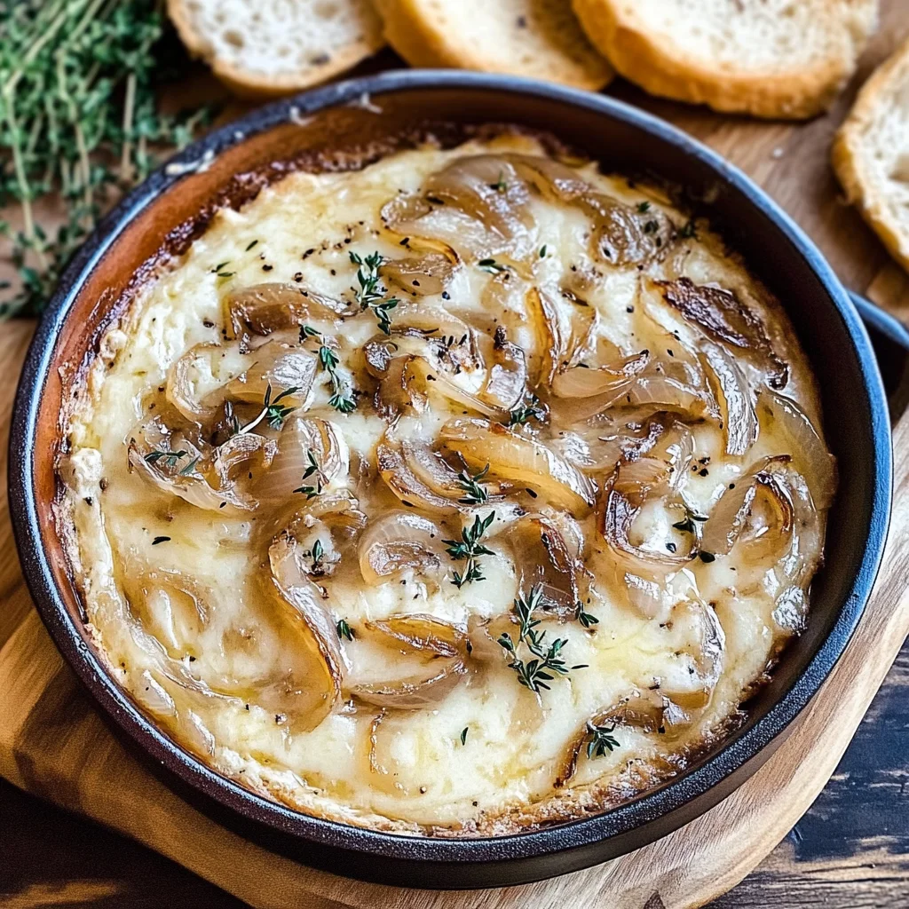 Brie and Caramelized Onion Dip