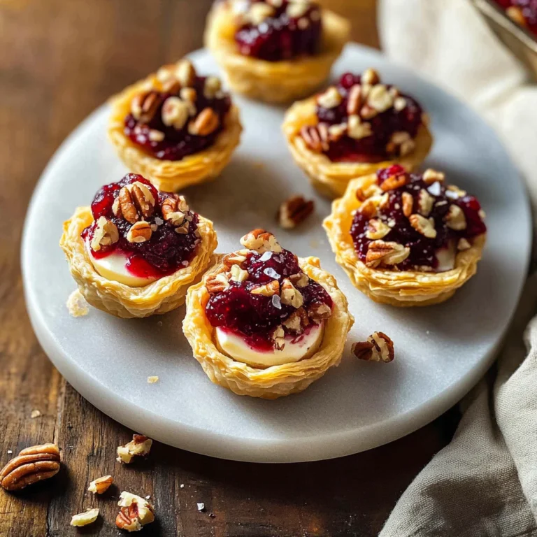 Brie and Cranberry Bites recipe