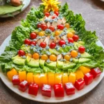 Chicken Cobb "Christmas Tree" Holiday Salad