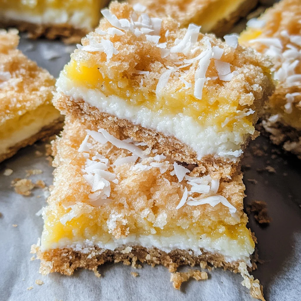 Coconut Bars