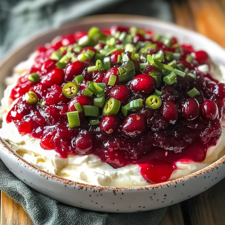 Cranberry Jalapeno Cream Cheese Dip Recipe