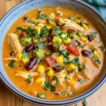 Creamy Chicken Enchilada Soup