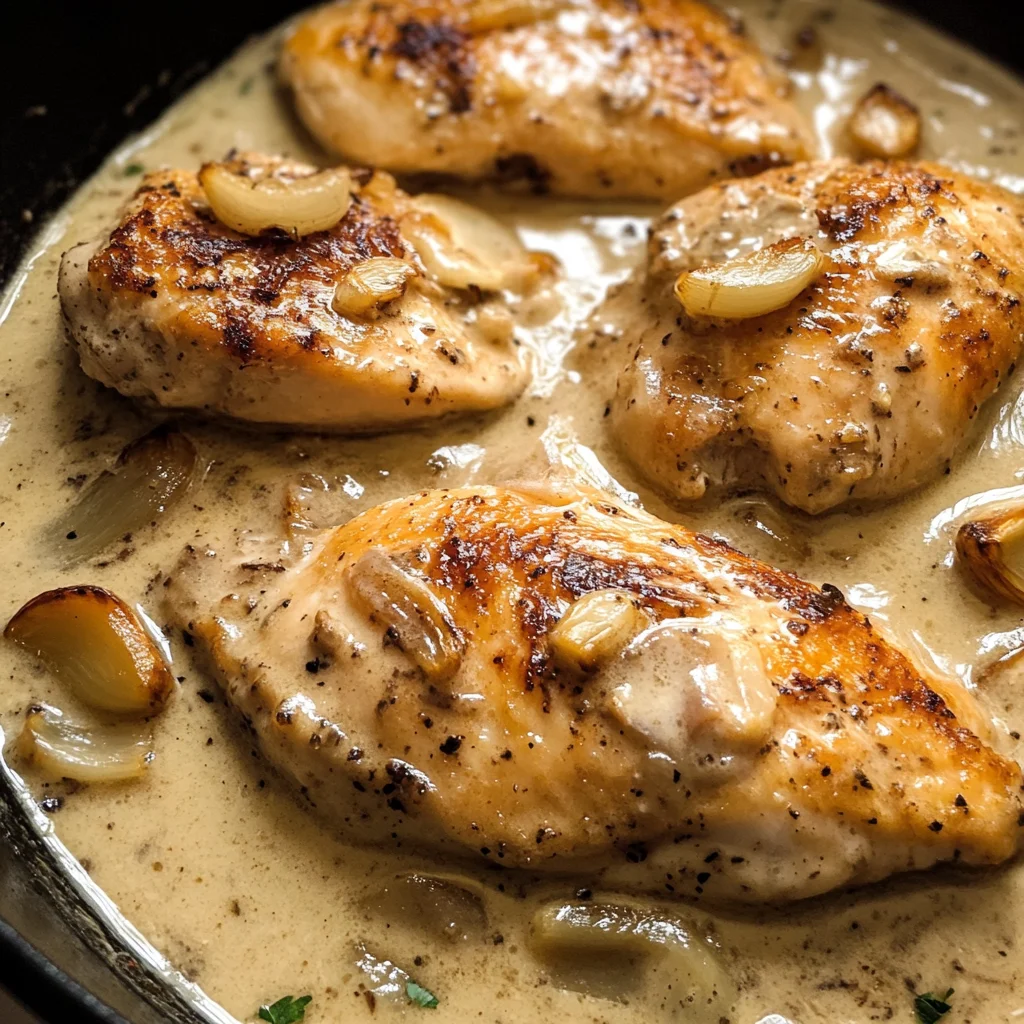 Creamy Garlic Chicken