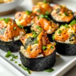 Easy Baked Salmon Sushi Cups (Viral Recipe)