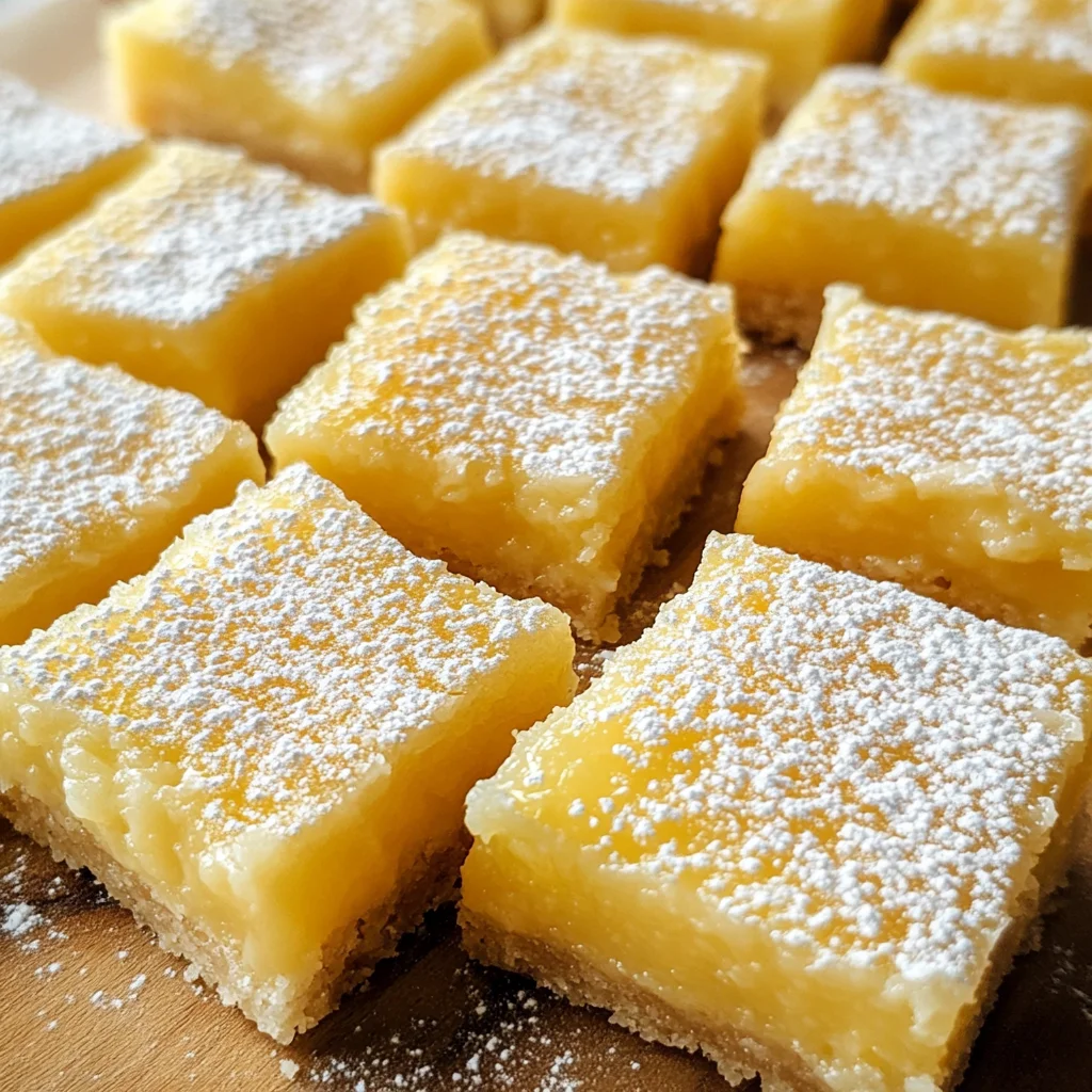 Easy Lemon Squares