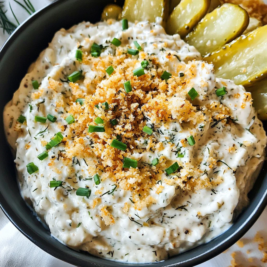 Fried Pickle Ranch Dip