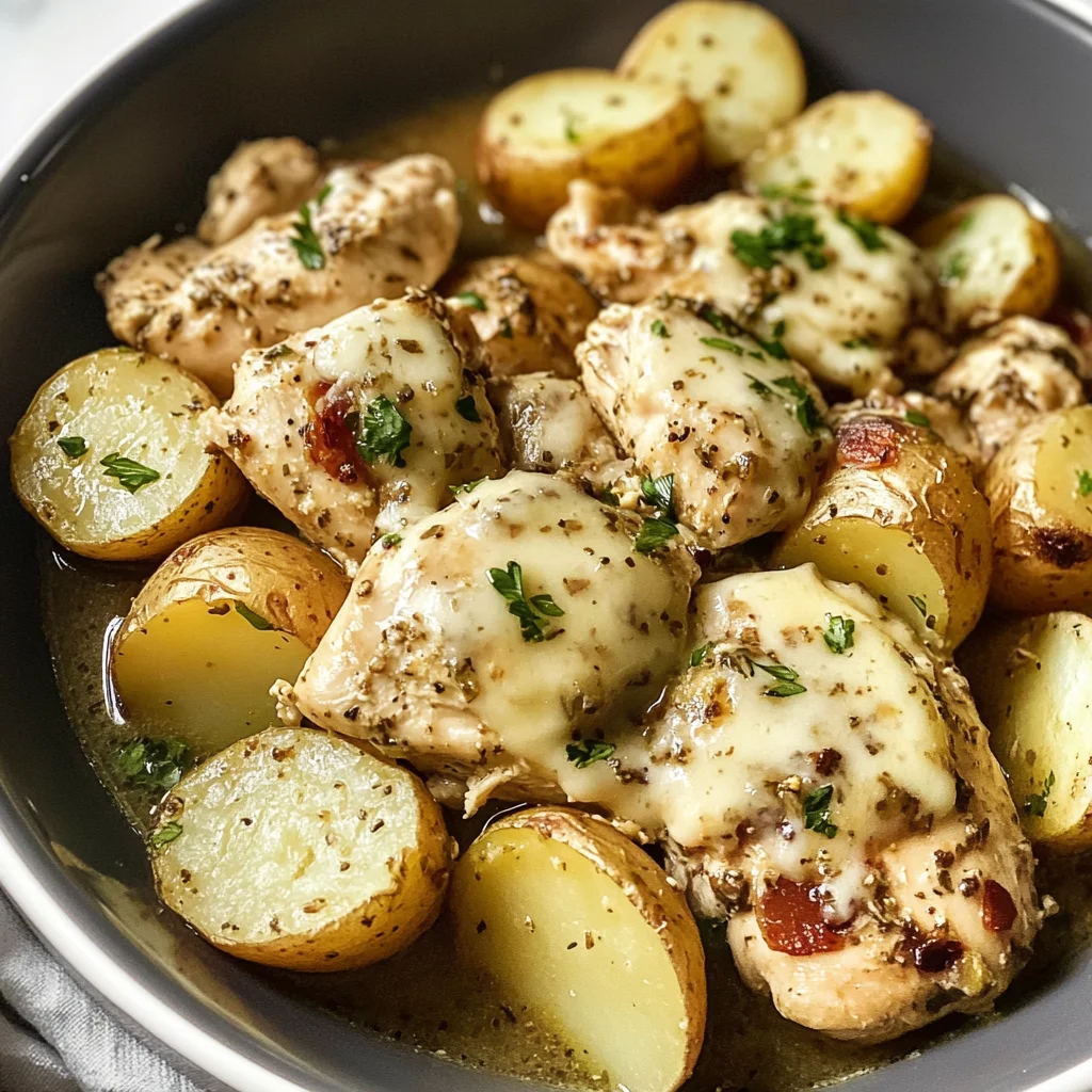 Garlic Parmesan Crockpot Chicken and Potatoes: An Incredible Ultimate Recipe