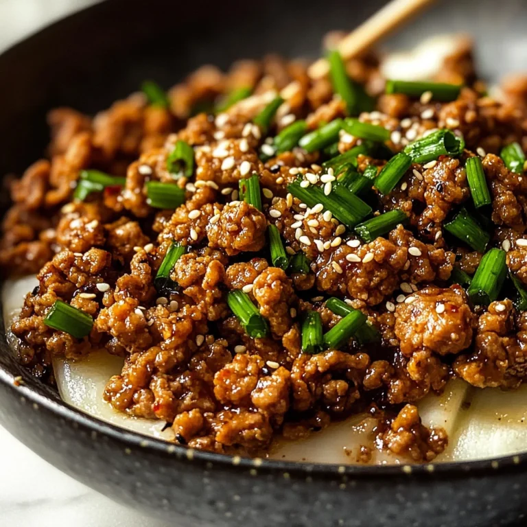 Ground Turkey Recipe (Korean-Style)