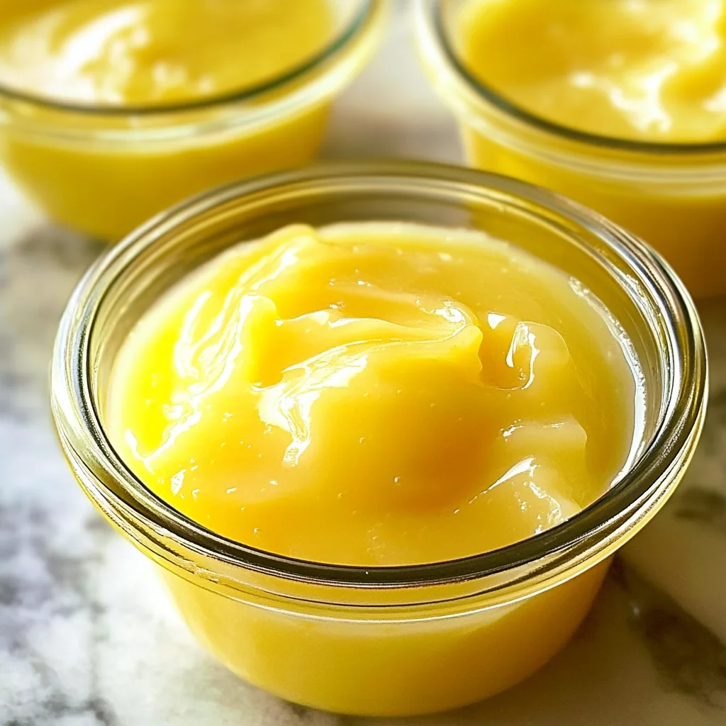 Homemade Lemon Curd