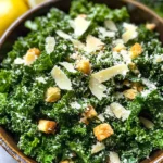 Lemony Parmesan Kale Salad