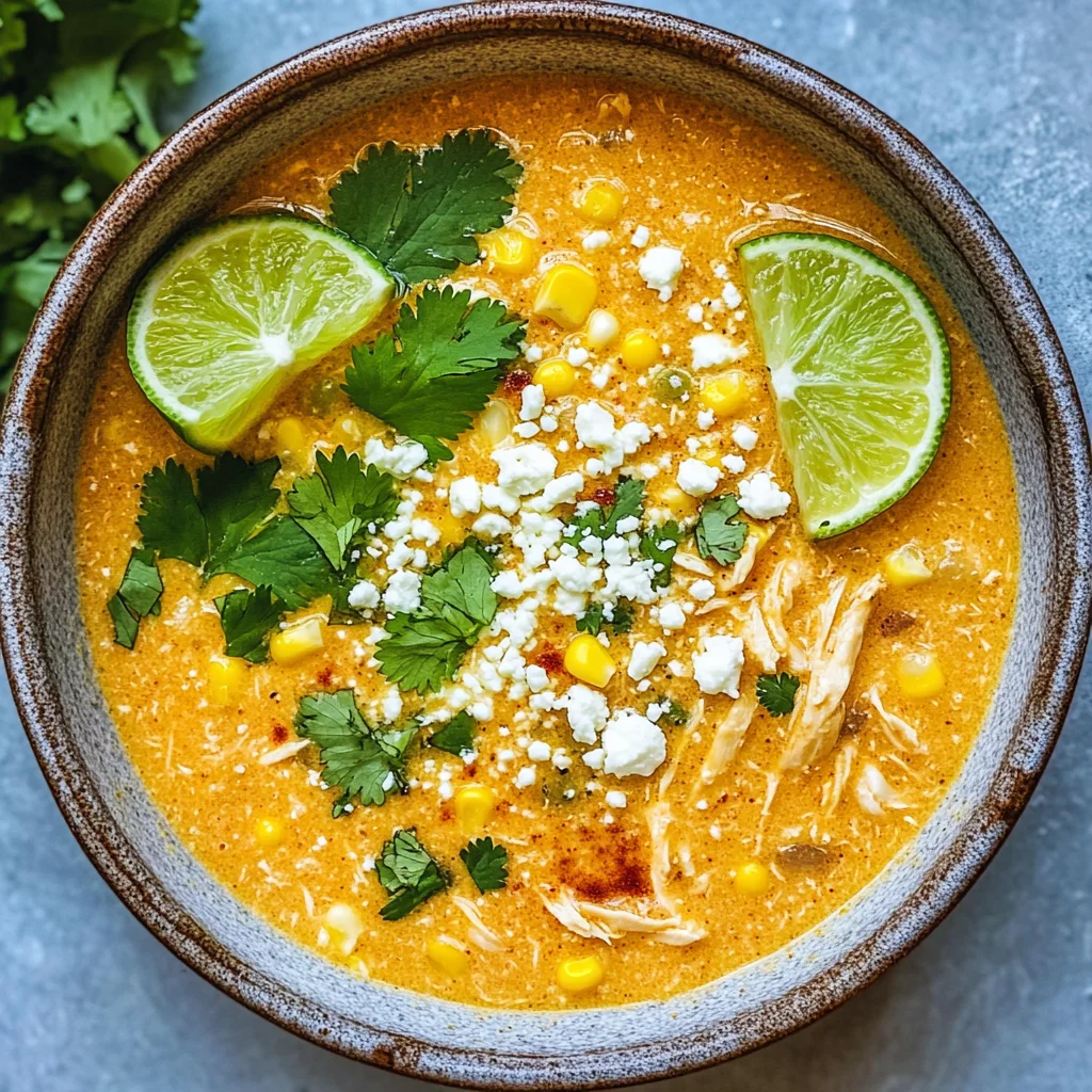 Mexican Street Corn Soup