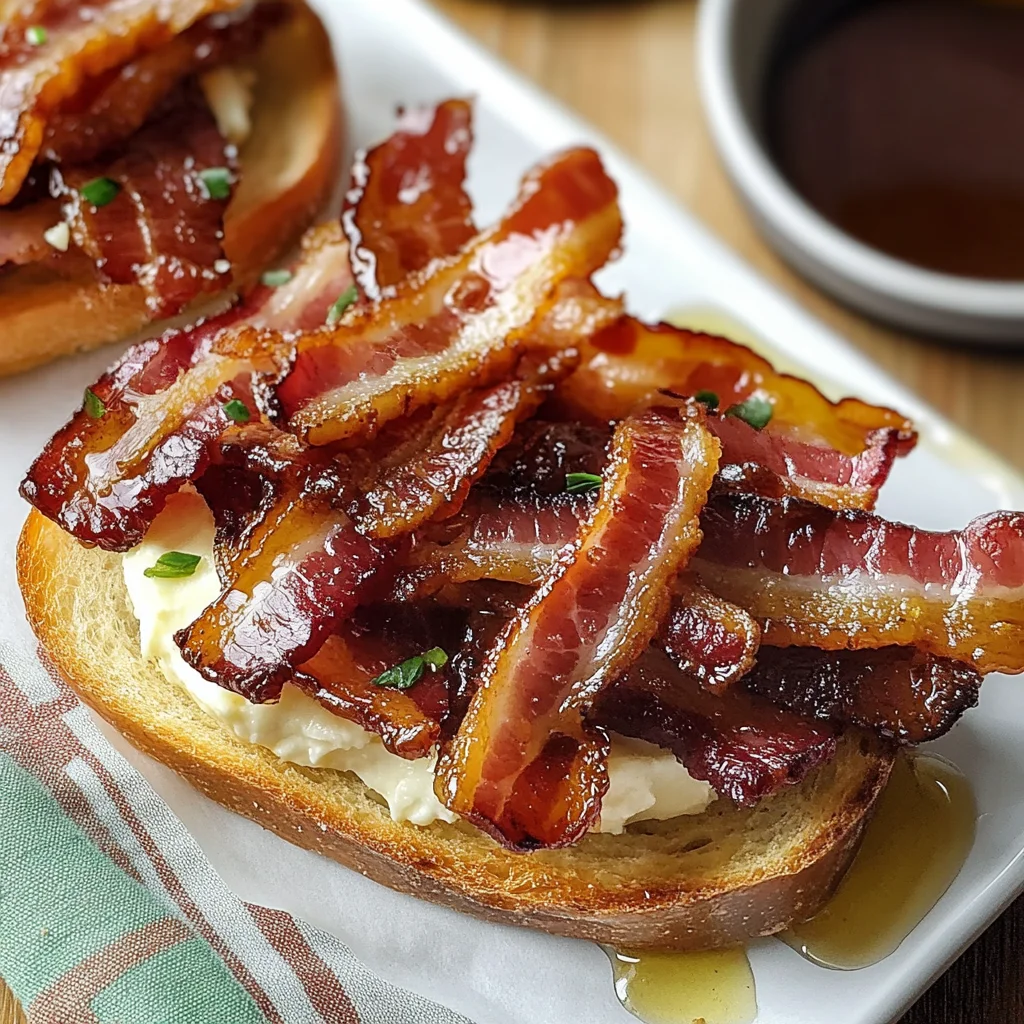 Million Dollar Bacon Crostini