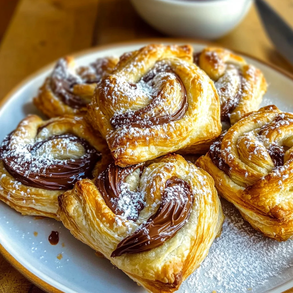 Nutella Puff Pastries