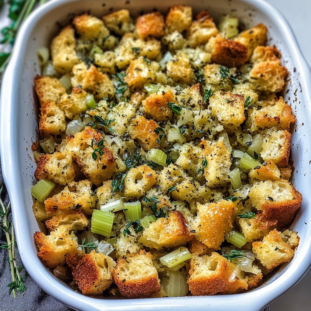 Our Favorite Buttery Herb Stuffing