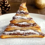 Puff Pastry Nutella Christmas Tree