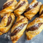 Puff Pastry Nutella Twists