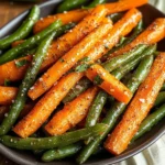 Roasted Carrots Green Beans