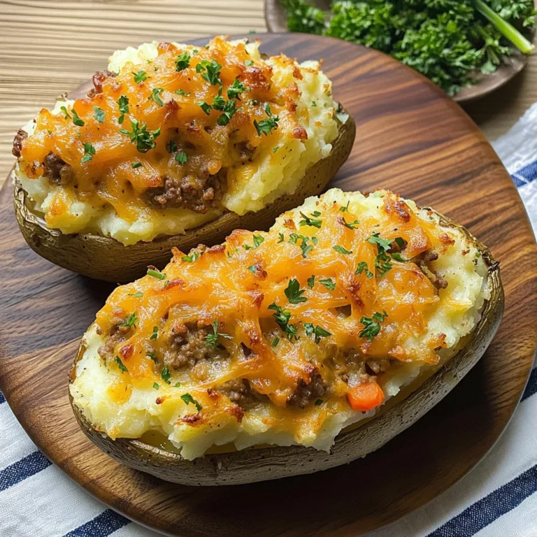 Shepherd’s Pie Baked Potato