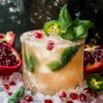 Spicy Sweet Grinch Cocktail