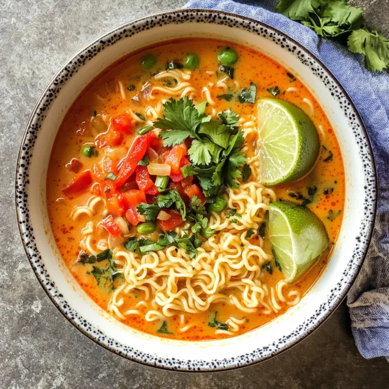 Thai Red Curry Soup