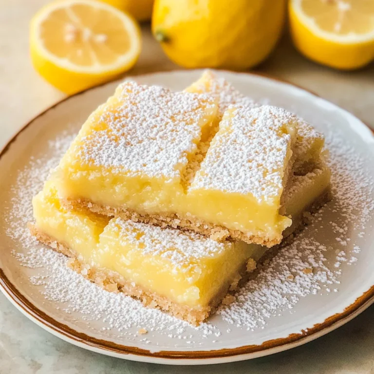 The Best Clasic Lemon Bars