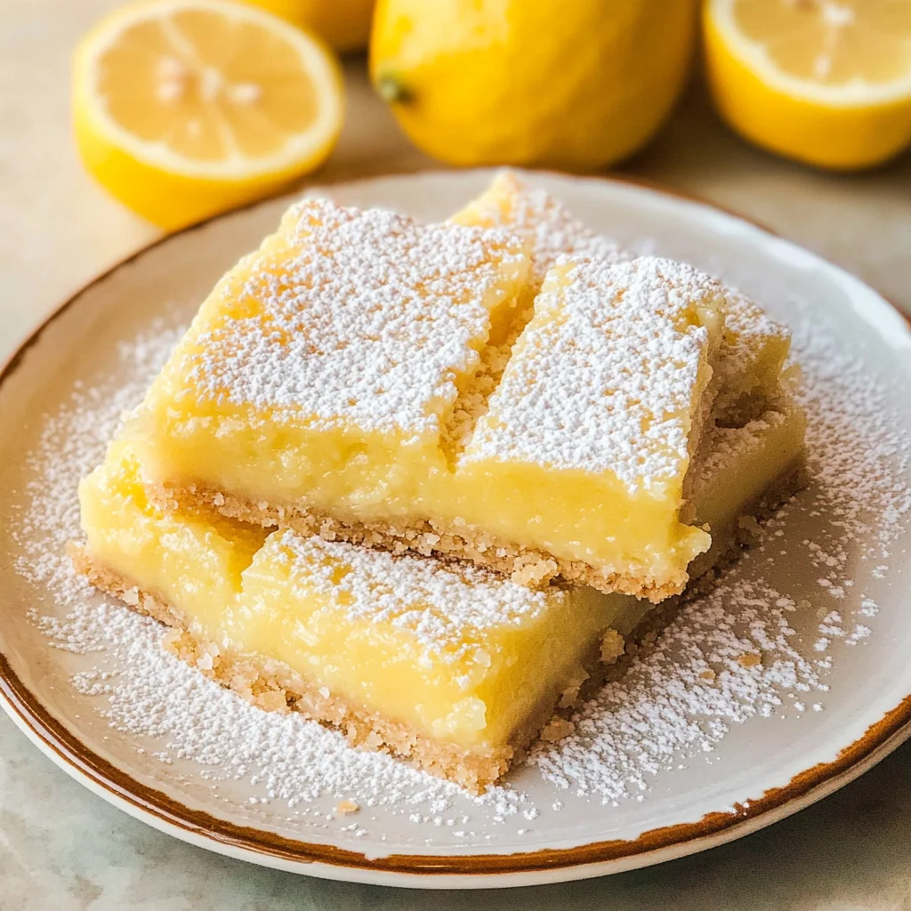 The Best Clasic Lemon Bars