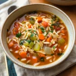 Vegetable Orzo Soup