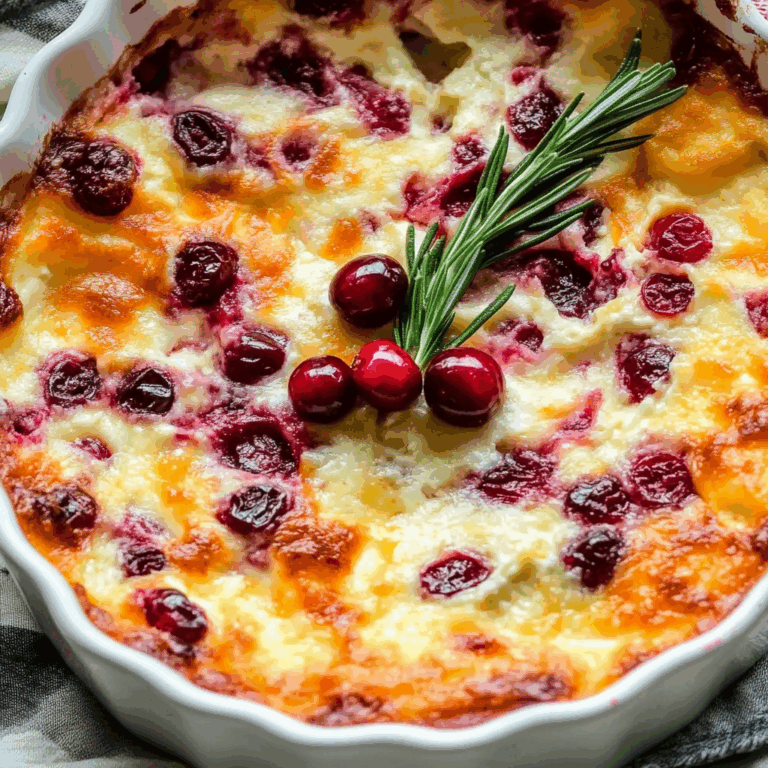 Best Baked Cranberry Cream Cheese Dip Recipe