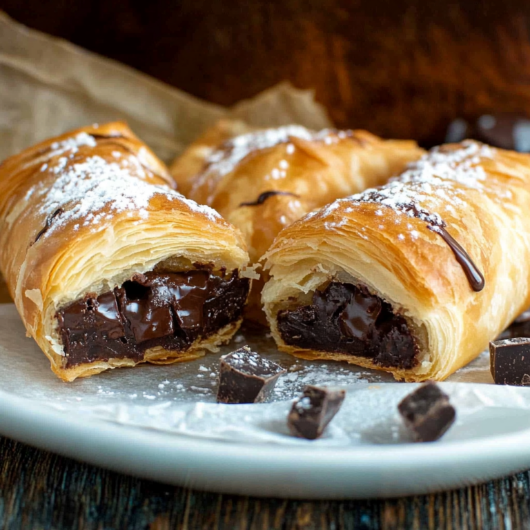Chocolate Puff Pastries